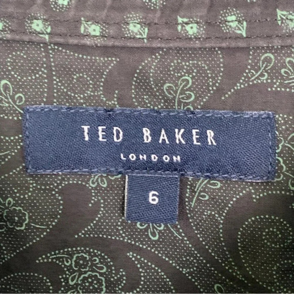 Ted  Baker Floral Printed Shirt - Picture 7 of 8